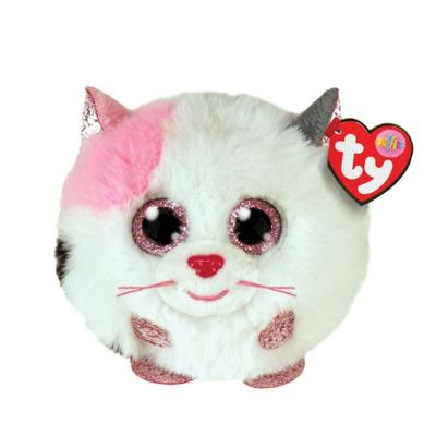 TY puffies knuffel kat muffin 10 cm