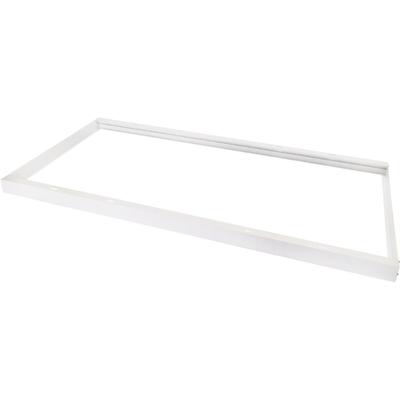 LED Paneel Opbouwframe 60x120 cm - Aluminium Wit