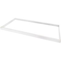 LED Paneel Opbouwframe 60x120 cm - Aluminium Wit - thumbnail
