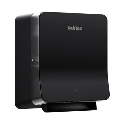 Handdoekroldisp satino sys1 hyginity sensor zwart Handdoekroldisp satino sys1 hyginity sensor zwart