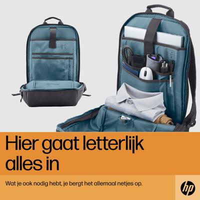 HP Travel Laptoprugzak Geschikt voor max. (laptop): 39,6 cm (15,6) Grijs