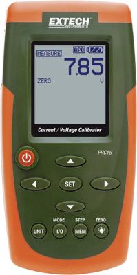 Extech PRC15 Kalibrator Spanning, Stroomsterkte