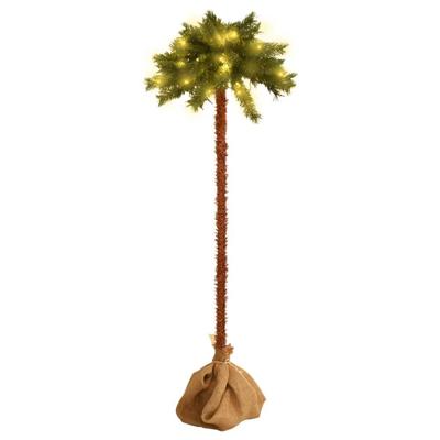 VidaXL Kunstpalmboom met led's 120 cm VidaXL Kunstpalmboom met led's 120 cm