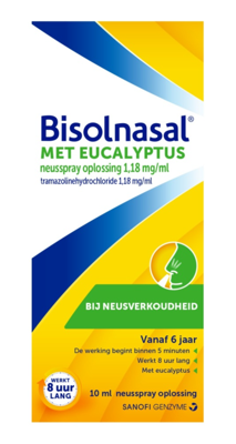 Bisolnasal Neusspray Eucalyptus 10ml Bisolnasal Neusspray Eucalyptus 10ml