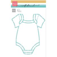 Marianne Design • craft stencil onesie by marleen - thumbnail