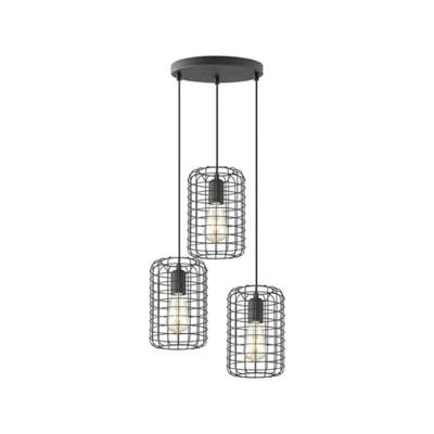 LABEL51 Hanglamp 'Solido' 3-lamps, kleur Zwart LABEL51 Hanglamp 'Solido' 3-lamps, kleur Zwart