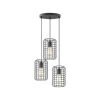LABEL51 Hanglamp 'Solido' 3-lamps, kleur Zwart - thumbnail