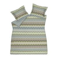 Vandyck Wavy Wonder thyme dekbedovertrek - thumbnail