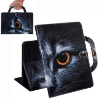 Half-faced Cat patroon horizontale Flip lederen case voor Amazon Kindle Paperwhite 1/2/3/4 (2018) met houder & Card slot & portemonnee - thumbnail