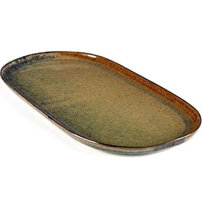 SERAX - Surface - Tapasbord L 17X35,5cm Indi grey SERAX - Surface - Tapasbord L 17X35,5cm Indi grey