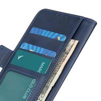 Casecentive Magnetische Leren Wallet case iPhone 12 Pro Max blauw - thumbnail