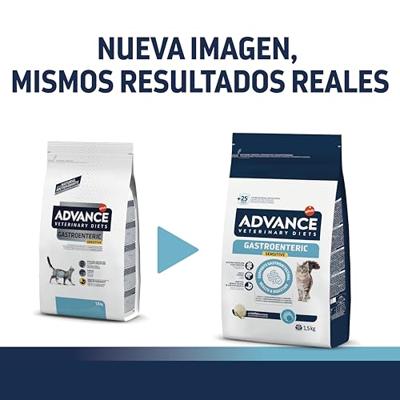 ADVANCE VETERINARY DIET CAT GASTROENTERIC SPIJSVERTERING SENSITIVE - thumbnail
