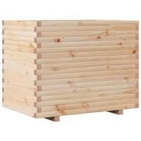 Plantenbak 90x60x72,5 cm massief grenenhout - thumbnail