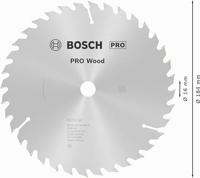 Bosch Accessories Optiline Wood 2608640818 Hardmetaal-cirkelzaagblad 184 x 16 x 2.6 mm Aantal tanden: 36 1 stuk(s) - thumbnail