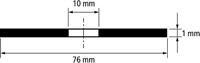 PFERD TOOLS STARTKIT EHT 76-1,0 PSF STEELOX/10 (5+1) 69198288 Doorslijpschijfset 76 mm 1 stuk(s) RVS, Staal - thumbnail