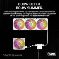 Corsair iCUE Link RX14 PC-ventilator Wit (b x h x d) 140 x 140 x 30 mm - thumbnail