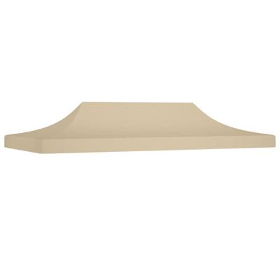 VidaXL Partytentdak 270 g/m² 6x3 m beige