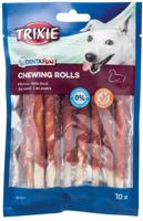 TRIXIE DENTA FUN DUCK CHEWING ROLLS 6X80 GR 12 CM - thumbnail