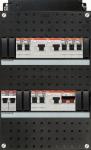 Groepenkast ABB-HAF HAD 333232-222F+H42 | 7-groepenverdeler met fornuisgroep en hoofdschakelaar - thumbnail