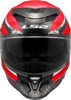 LS2 integraalhelm ff807 dragon trax helmet ff807 dragon trax xxl red/grey - thumbnail
