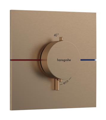 Hansgrohe ShowerSelect Comfort E thermostaat inbouw, Brushed Bronze Hansgrohe ShowerSelect Comfort E thermostaat inbouw, Brushed Bronze