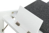 TRIXIE LOOPPLANK MET UITKLAPBARE TREDEN MDF WIT 44X106X46 CM - thumbnail