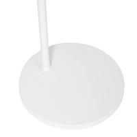 Steinhauer BooglampSparkled Light wit met strokleurige kap - 3785W - thumbnail
