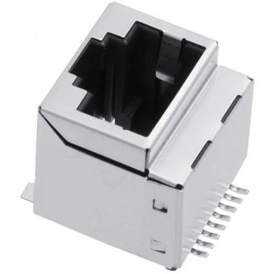 encitech RJJS-88-143-E1V-039 RJ45-connector 3251-0022-07 Bus, inbouw verticaal Aantal polen (sensoren) 8P8C Metaal 1 stuk(s)