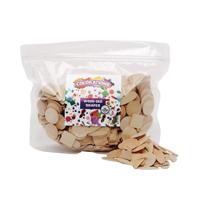 Colorations houten geografische vormen, 1000st. - thumbnail