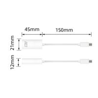 ACT 0,15 meter Mini DisplayPort male naar HDMI-A female adapter - thumbnail