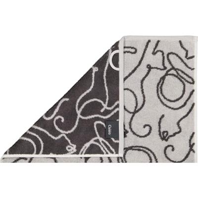 Cawö Cawö Cute Cats 6264 Badlaken 80x150 platin/basalt