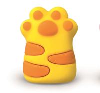 Puntenslijper topper - kattenpootje - thumbnail