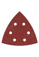 Wolfcraft 1787000 Deltaschuurpapierset Met klittenband, Geperforeerd Korrelgrootte (num) 60, 120, 240 Hoekmaat 105 mm 20 stuk(s) - thumbnail