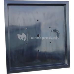 Afdekplaat polyester voor fonteinvijver vierkant 110 x 110 cm Afdekplaat polyester voor fonteinvijver vierkant 110 x 110 cm