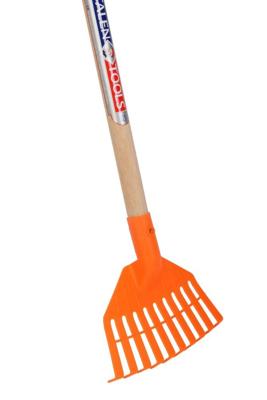 Gazonhark mini voor kinderen kunststof 75 cm steel Talen Tools - Talentools