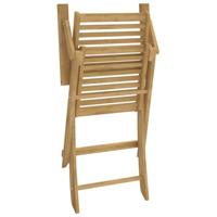 Tuinstoelen 2 st inklapbaar 54,5x61,5x86,5 cm acaciahout - thumbnail
