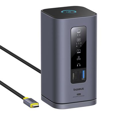 USB-HUB Baseus B00568102813-00 Zilverkleurig