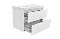 Wiesbaden Vision onderkast+ 2 laden 60x46 wit - thumbnail