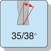 Promat/Tecwerk Schachtfrees | DIN 6527 L | nominale-d. 4 mm inzetlengte 18 mm | VHM TiAlN DIN 6535 HB | snedeaantal 4 lang - 4000866522 - thumbnail