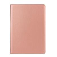 iPad Pro 10.5 inch horizontaal 360 graden draaiend Litchi structuur PU leren Flip Hoesje met houder (roze goudkleurig) - thumbnail