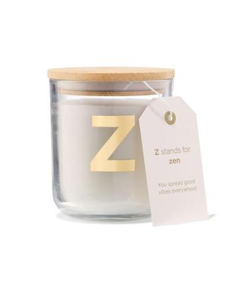 HEMA Kaars in glas Ø8x10cm letter Z