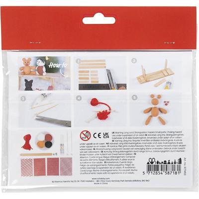Creativ Company Mini hobbyset kabouterdeur, kerstcadeaus, 1 doos Creativ Company Mini hobbyset kabouterdeur, kerstcadeaus, 1 doos