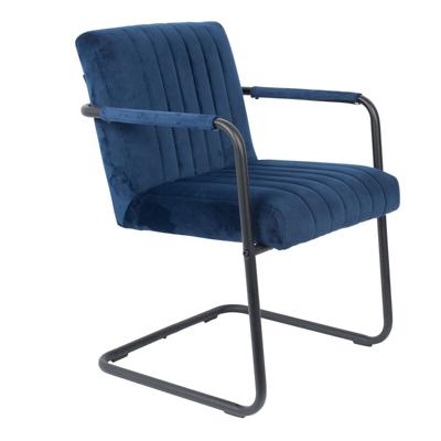 Dutchbone Stitched armstoel velvet olive Dutchbone Stitched armstoel velvet olive