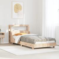 Bedframe zonder matras massief grenenhout 100x200 cm - thumbnail