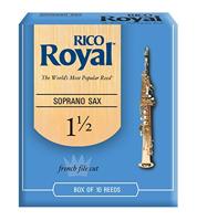 D&apos;Addario Woodwinds RIB1015 Rico Royal rieten voor sopraansax nr 1.5 (10 stuks) - thumbnail