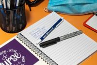 Permanent marker bic intensisty uf zwart | 12 stuks - thumbnail