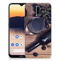 Nokia 2.3 | Siliconen Case | Wijn - thumbnail