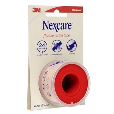 Nexcare 3m Textile Flexibele Tape 4,2mx25mm Nt04-2