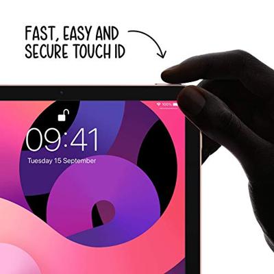 Refurbished iPad Air 4 64 GB Zilver Zicht gebruikt - thumbnail