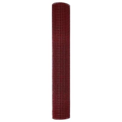 Gelaste draadhek Rood 1.5 x 25 m Staal